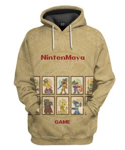 Gearhuman 3D Nintendo Maya Custom Hoodie Apparel GJ22091 3D Apparel Hoodie S 