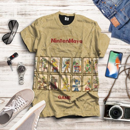 Gearhuman 3D Nintendo Maya Custom Tshirt Apparel GJ22091 3D T-shirt