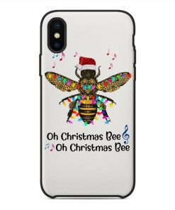 Gearhuman 3D Oh Christmas Bee Custom Glass Phone Case Cover GB241111 Glass Phone Case Iphone X 