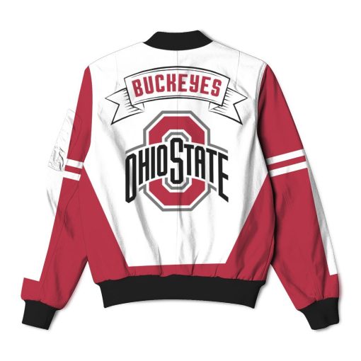 Gearhuman 3D Ohio State Buckeyes Custom Bomber GC16104 Bomber