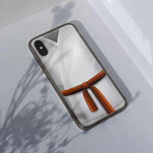 Gearhuman 3D Orange Karate Belt Phone Case ZK1706217 Glass Phone Case