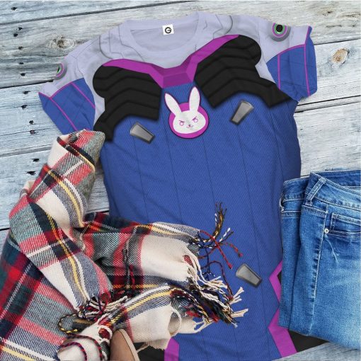 Gearhuman 3D Overwatch DVa Custom Tshirt Apparel GW200814 3D T-shirt
