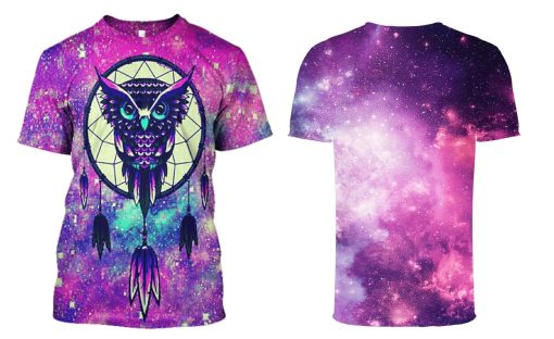 Gearhuman 3d Owl Hoodies T-Shirt Apparel HL101117 3D Custom Fleece Hoodies