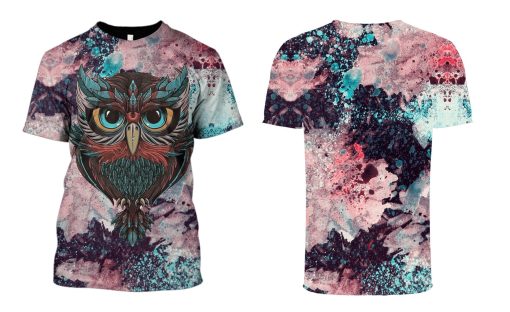 Gearhumans 3d Owl Hoodies - T-Shirt Apparel 4 Gearhuman 3d Owl Hoodies - T-Shirt Apparel HP101112 3D Custom Fleece Hoodies