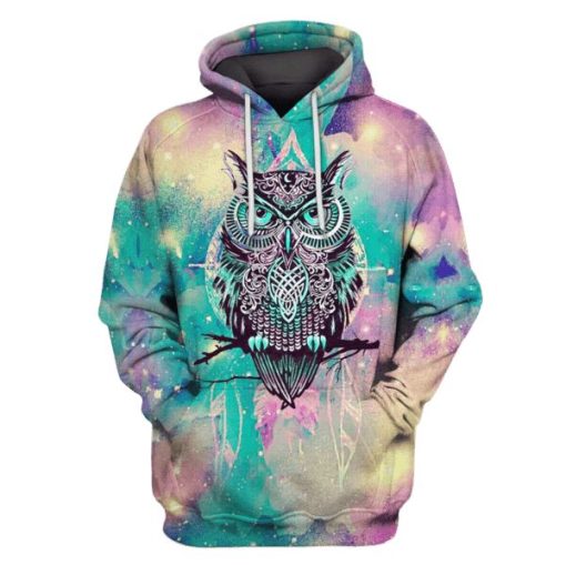 Gearhumans 3d Owl Hoodies - T-Shirt Apparel 2 Gearhuman 3d Owl Hoodies - T-Shirt Apparel HP101116 3D Custom Fleece Hoodies Hoodie S