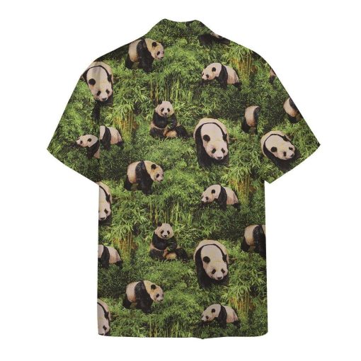 Gearhuman 3D Panda Hawaii Shirt ZZ2705216 Hawai Shirt