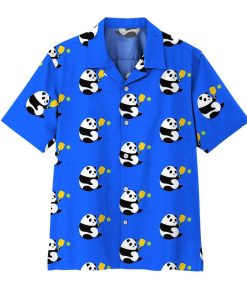 Gearhuman 3D Panda Pickleball Hawaii Shirt ZK0507212 Short Sleeve Shirt Short Sleeve Shirt S