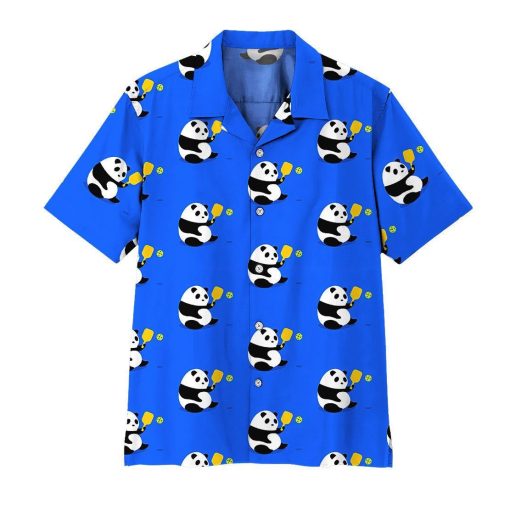 Gearhuman 3D Panda Pickleball Hawaii Shirt ZK0507212 Short Sleeve Shirt Short Sleeve Shirt S