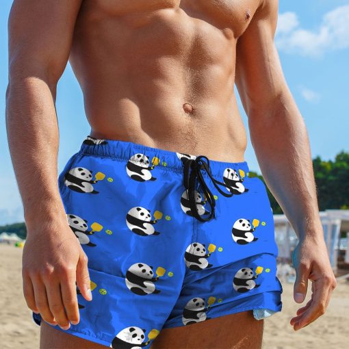 Gearhuman 3D Panda Pickleball Shorts ZK0507213 Men Shorts