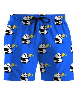 Gearhuman 3D Panda Pickleball Shorts ZK0507213 Men Shorts Beach Shorts S