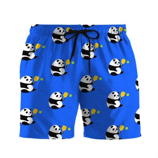 Gearhuman 3D Panda Pickleball Shorts ZK0507213 Men Shorts Beach Shorts S