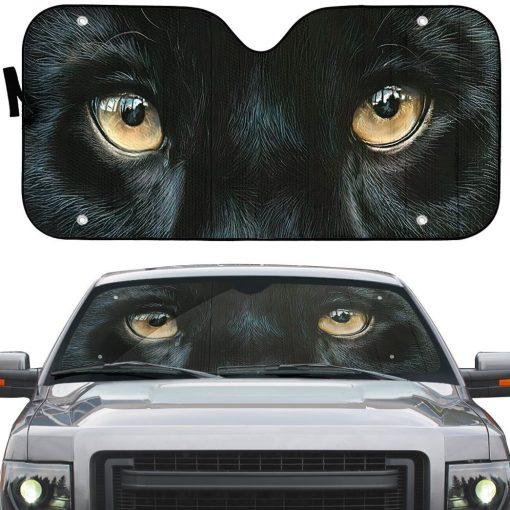 Gearhuman 3D Panther Eyes Car Sunshade ZK3006213 Auto Sunshade