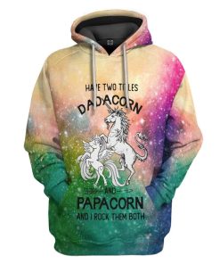 Gearhuman 3D papacorn Custom Hoodie Apparel GL15051 3D Custom Fleece Hoodies Hoodie S