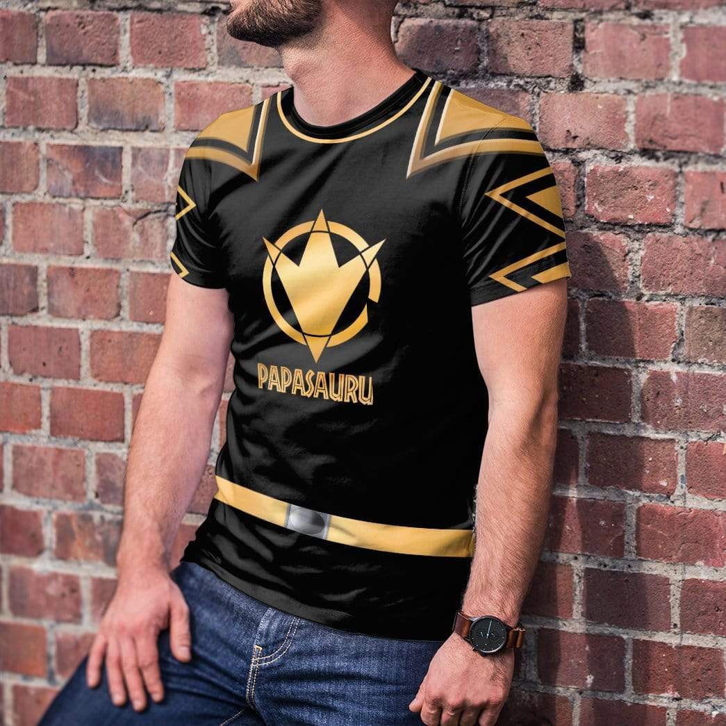 Gearhumans 3D Papasaurus Custom Hoodie Apparel 5 Gearhuman 3D Papasaurus Custom Hoodie Apparel GH20052 3D Custom Fleece Hoodies