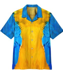 Gearhuman 3D Parrot Hawaii Shirt ZZ0406212 Hawai Shirt Short Sleeve Shirt S 