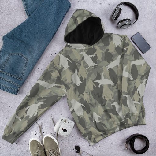 Gearhuman 3D Penguins Camo Custom Tshirt Hoodie Apparel GV081211 3D Apparel