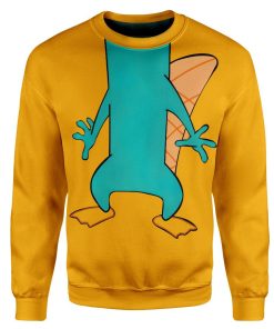 Gearhuman 3D Perry The Platypus Custom Sweatshirt Apparel GW24089 Sweatshirt Sweatshirt S 
