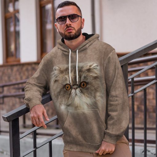 Gearhuman 3D Persian Cat Tshirt Hoodie Apparel GL22122 3D Apparel
