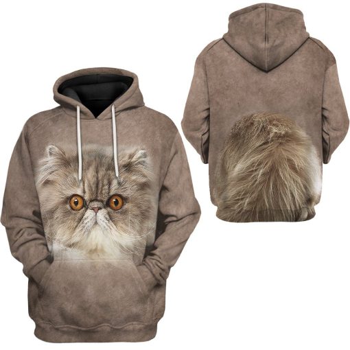 Gearhuman 3D Persian Cat Tshirt Hoodie Apparel GL22122 3D Apparel