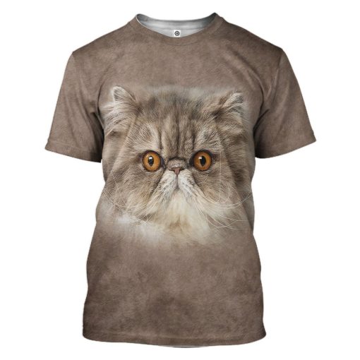 Gearhuman 3D Persian Cat Tshirt Hoodie Apparel GL22122 3D Apparel T-Shirt S