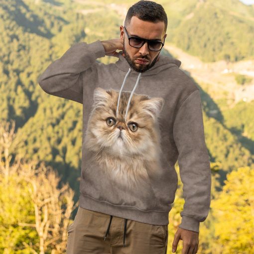 Gearhuman 3D Persian Cat Tshirt Hoodie Apparel ZL17122 3D Apparel