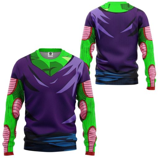 Gearhuman 3D Piccolo Dragon Ball Custom Sweatshirt Apparel GV24093 Sweatshirt