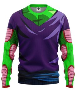 Gearhuman 3D Piccolo Dragon Ball Custom Sweatshirt Apparel GV24093 Sweatshirt Sweatshirt S 