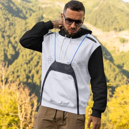 Gearhuman 3D PlayStation 5 Custom Hoodie Apparel GL17066 3D Custom Fleece Hoodies