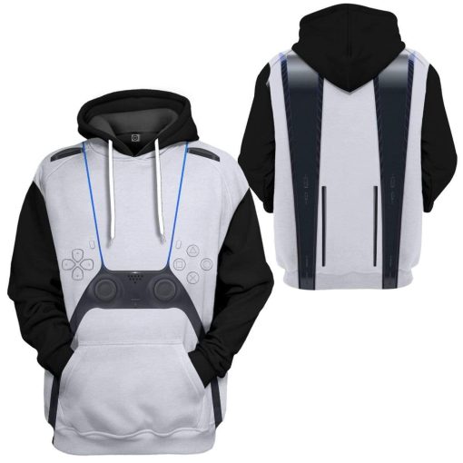 Gearhuman 3D PlayStation 5 Custom Hoodie Apparel GL17066 3D Custom Fleece Hoodies