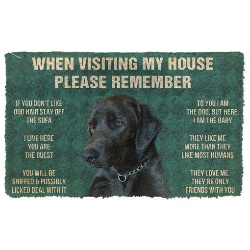 Gearhuman 3D Please Remember Doormat GV030312 Doormat Doormat S(15,8''x23,6'')
