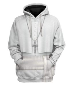 Gearhuman 3D Pope Francis s Everyday Attire Custom Hoodie Apparel GV03081 3D Custom Fleece Hoodies Hoodie S