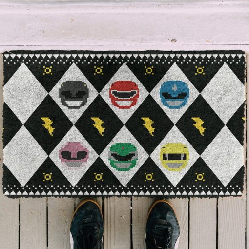 Gearhuman 3D Power Ranger Black Ugly Doormat GV250111 Doormat