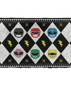 Gearhuman 3D Power Ranger Black Ugly Doormat GV250111 Doormat Doormat S(15,8''x23,6'')