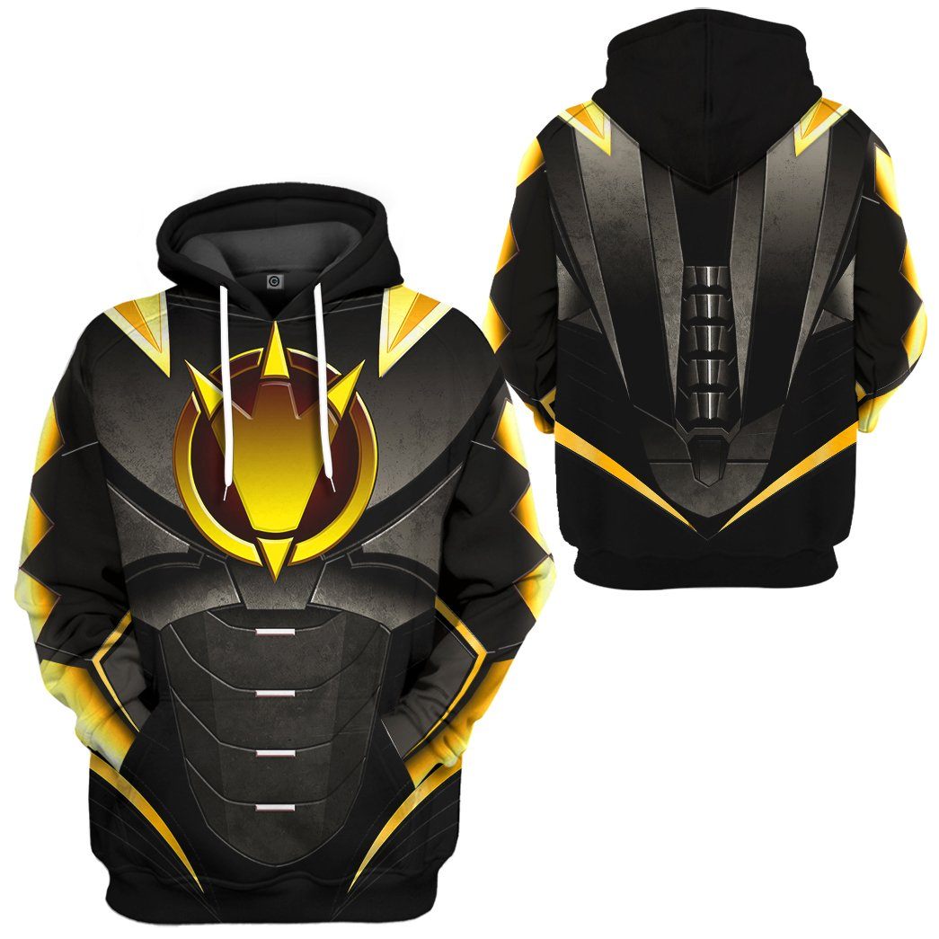 Gearhumans 3D Power Ranger Dino Thunder Black Custom Tshirt Hoodie Apparel 1 Gearhuman 3D Power Ranger Dino Thunder Black Custom Tshirt Hoodie Apparel GK260126 3D Apparel