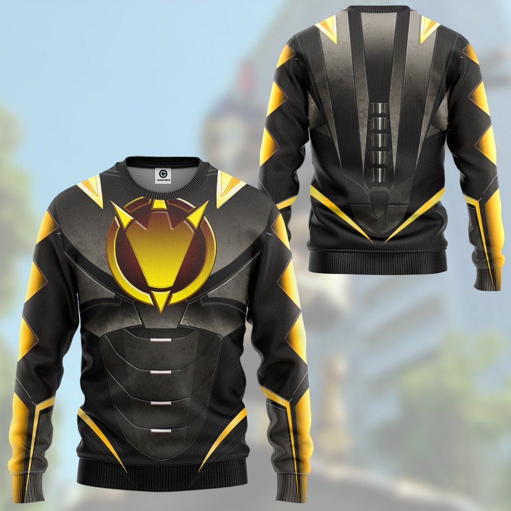 Gearhumans 3D Power Ranger Dino Thunder Black Custom Tshirt Hoodie Apparel 13 Gearhuman 3D Power Ranger Dino Thunder Black Custom Tshirt Hoodie Apparel GK260126 3D Apparel