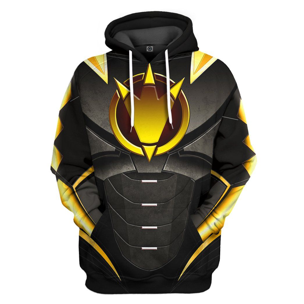Gearhumans 3D Power Ranger Dino Thunder Black Custom Tshirt Hoodie Apparel 5 Gearhuman 3D Power Ranger Dino Thunder Black Custom Tshirt Hoodie Apparel GK260126 3D Apparel Hoodie S