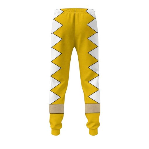 Gearhuman 3D Power Ranger Dino Thunder Yellow Custom Sweatpants CK080120 Sweatpants