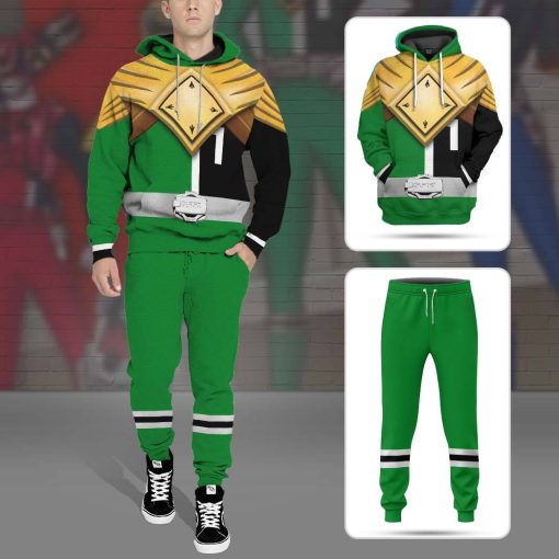 Gearhuman 3D Power Ranger SPD Green B Squad Extened Universe Sweatpants GB290132 Sweatpants