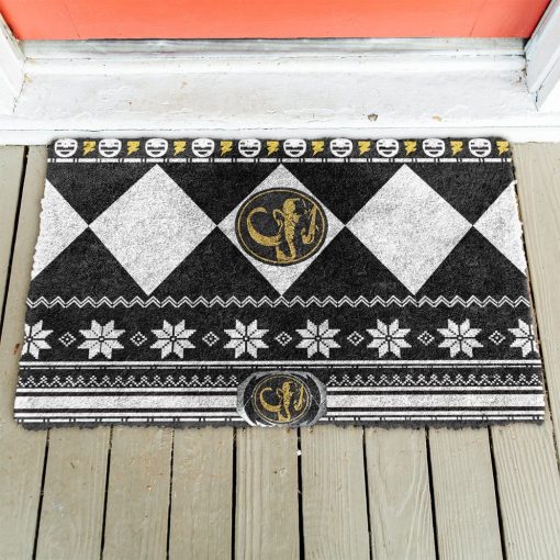 Gearhuman 3D Power Ranger Ugly Black Doormat GV25012 Doormat