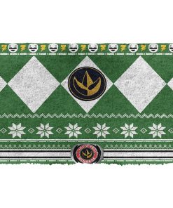 Gearhuman 3D Power Ranger Ugly Green Doormat GV25013 Doormat Doormat S(15,8''x23,6'')