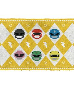 Gearhuman 3D Power Ranger Yellow Ugly Doormat GV250113 Doormat Doormat S(15,8''x23,6'')