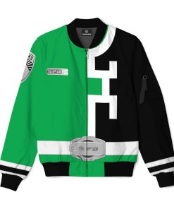 Gearhuman 3D Power Rangers SPD Green Bomber GB22026 Bomber Jacket Bomber S