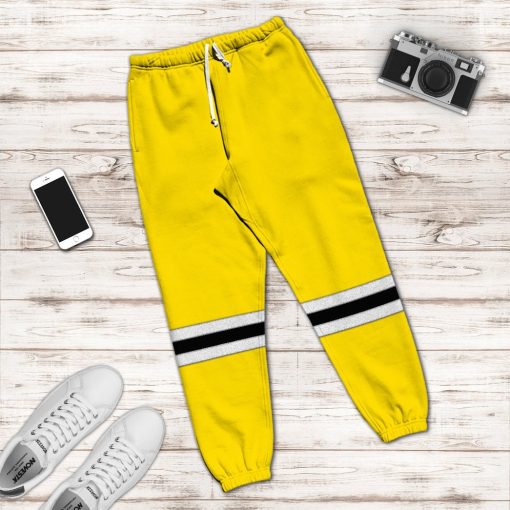 Gearhuman 3D Power Rangers S.P.D Yellow Sweatpants GB29019 Sweatpants