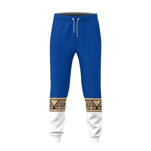 Gearhuman 3D Power Rangers Zeo Blue Custom Sweatpants GV08014 Sweatpants
