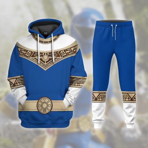 Gearhuman 3D Power Rangers Zeo Blue Custom Sweatpants GV08014 Sweatpants