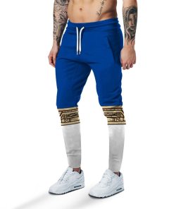 Gearhuman 3D Power Rangers Zeo Blue Custom Sweatpants GV08014 Sweatpants Sweatpants S 