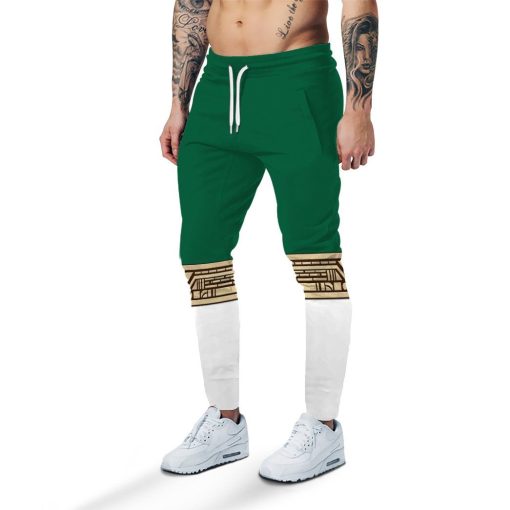 Gearhuman 3D Power Rangers Zeo Green Custom Sweatpants GV08011 Sweatpants Sweatpants S