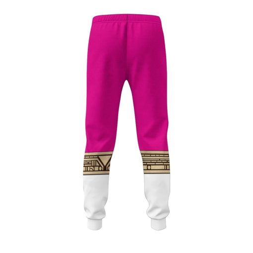 Gearhuman 3D Power Rangers Zeo Pink Custom Sweatpants GV08015 Sweatpants