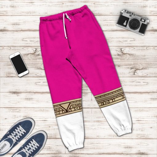 Gearhuman 3D Power Rangers Zeo Pink Custom Sweatpants GV08015 Sweatpants