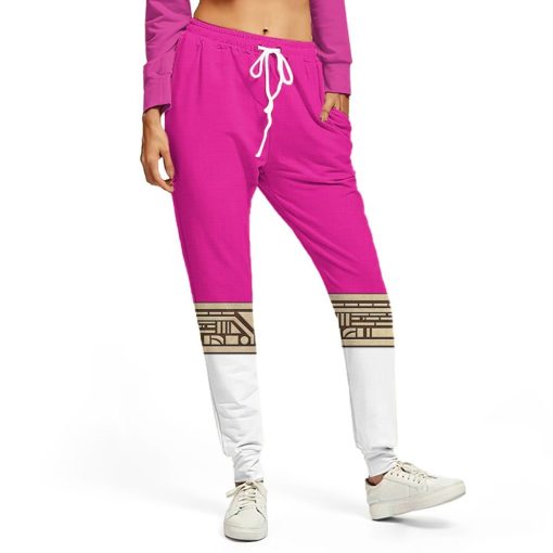 Gearhuman 3D Power Rangers Zeo Pink Custom Sweatpants GV08015 Sweatpants Sweatpants S